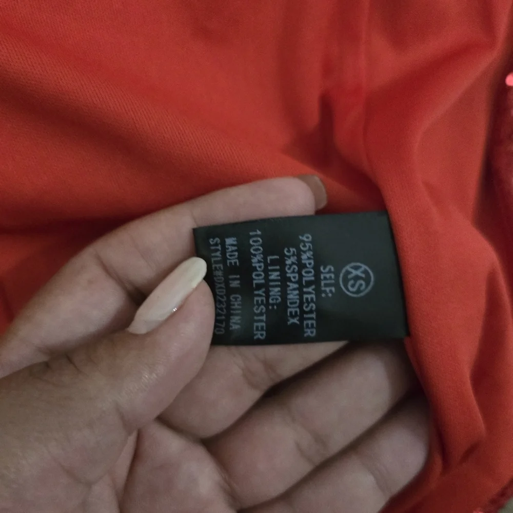 Fashion Nova Red Sequin Prom Dress - Picture 8 of 8